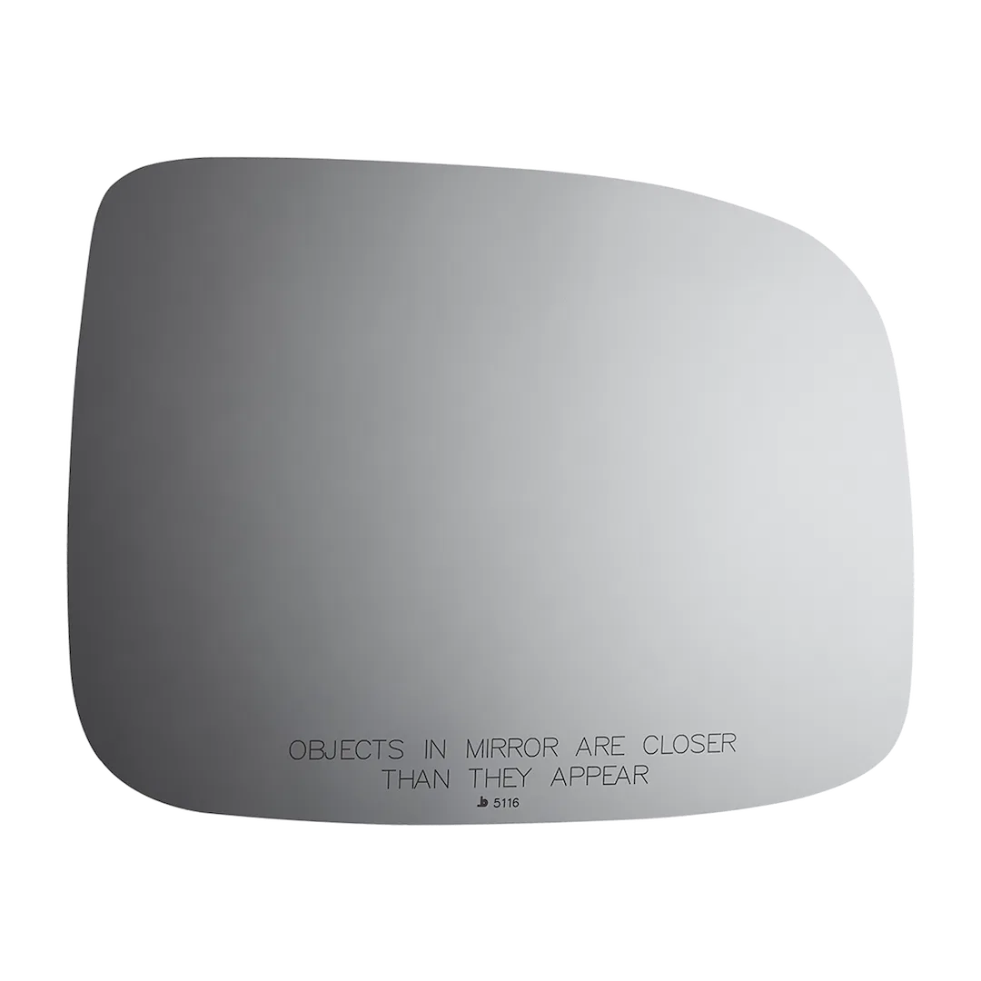 5116 – BURCO MIRROR Exterior Mirror Glass, OE Replacement Standard Mirror Non-Heated Without Turn Signal Indicator Co...